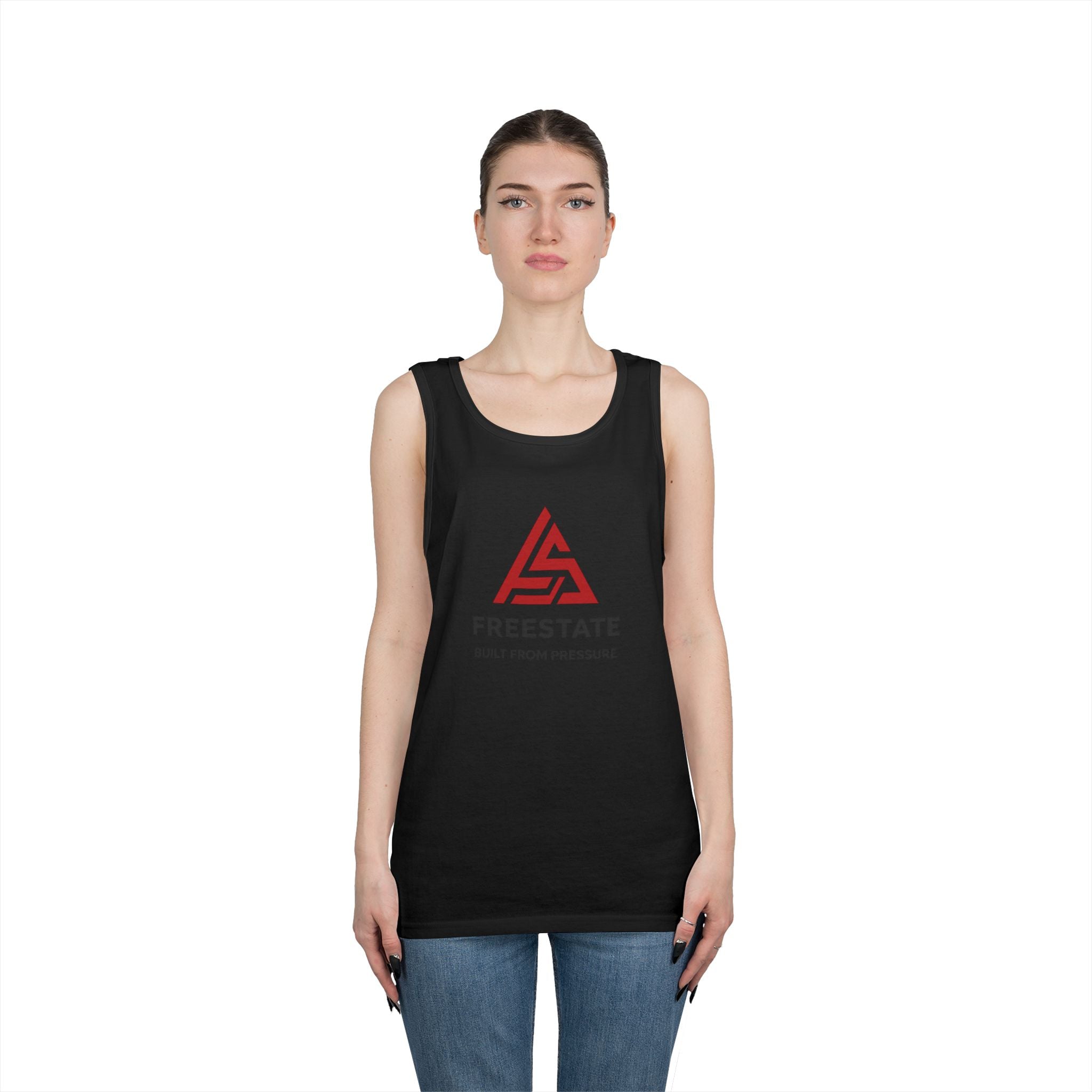 Freestate "Built From Pressure" Logo Tank Top